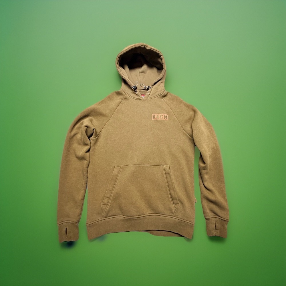 Troll Co. "Dirty Hands Clean Money" Men's Brown Pullover‎ Hoodie Size Small